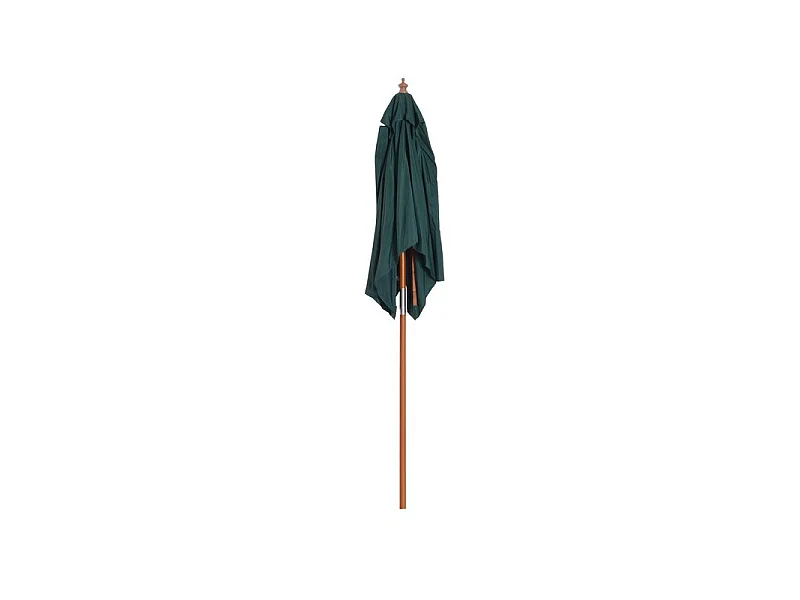 Parasol rectangulaire inclinable WIMBLEDON vert foncé