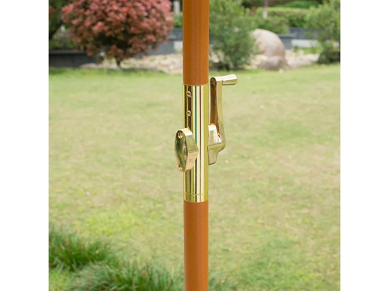 Parasol Droit CARVEX blanc