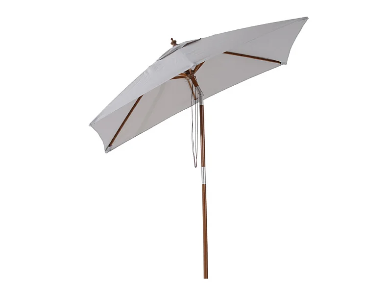 Parasol BAMBOU gris clair