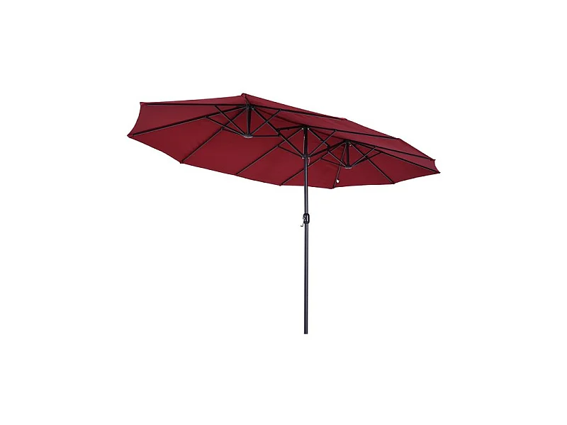 Grand parasol xxl KYOTO bordeaux