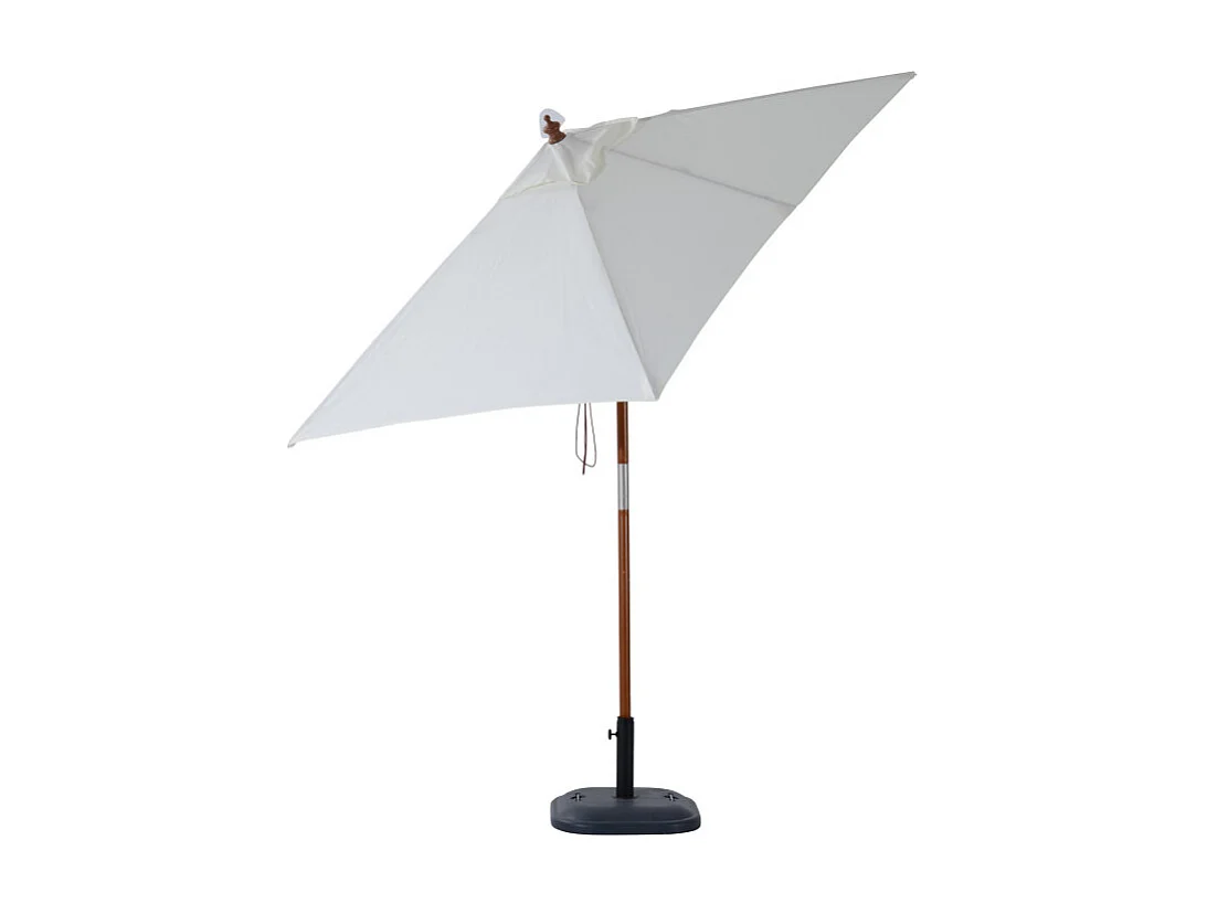 Parasol rectangulaire Evasion Crème