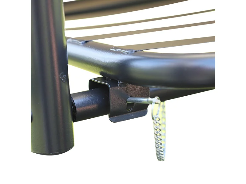 Balancelle de Jardin Convertible 3 Places Double Toit – MOSKY