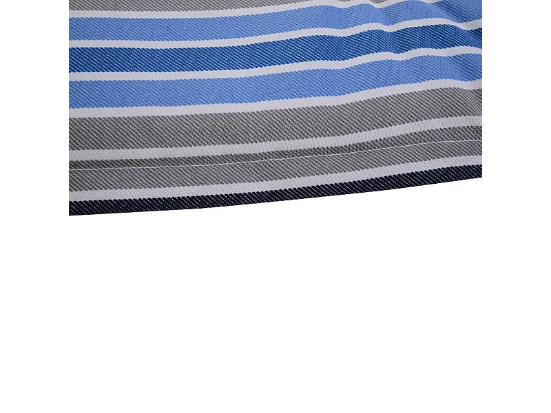 Lot de 2 coussins de banc MIA bleus et gris