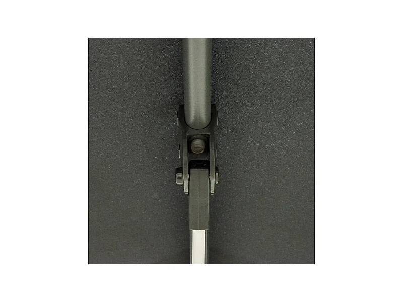 Parasol LED déporté SHADEE gris