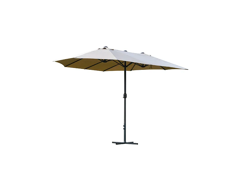 Grand parasol XXL 4,60 m ANTONIO Café Latte
