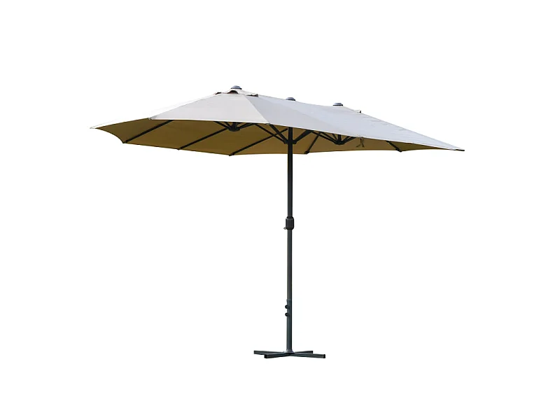 Grand parasol XXL 4,60 m ANTONIO Café Latte