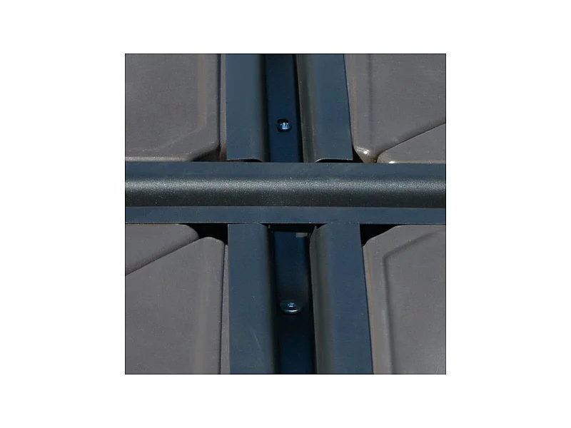 Pied de parasol déporté DIAMOND gris