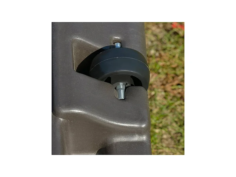 Pied de parasol déporté DIAMOND gris