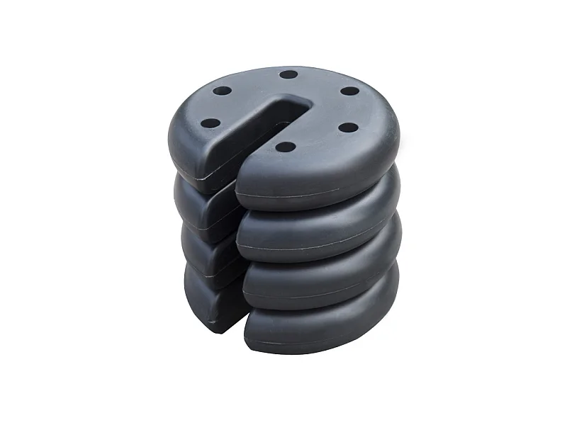 Lot de 4 poids de lestages SUN noir