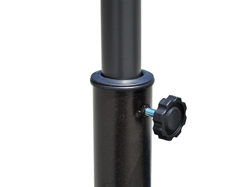 Pied de parasol rond Empire State Building bronze et noir