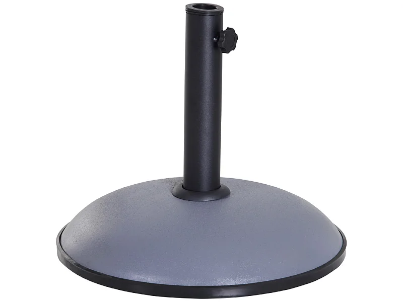 Pied de parasol SPIKE gris et noir