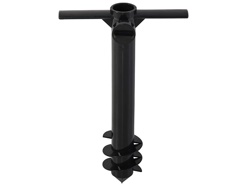 Pied de parasol à planter VERA noir