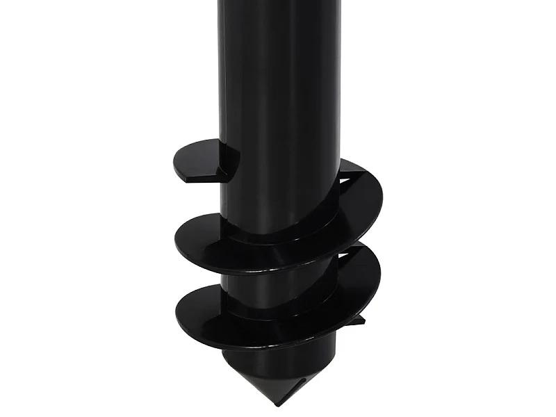 Pied de parasol à planter VERA noir