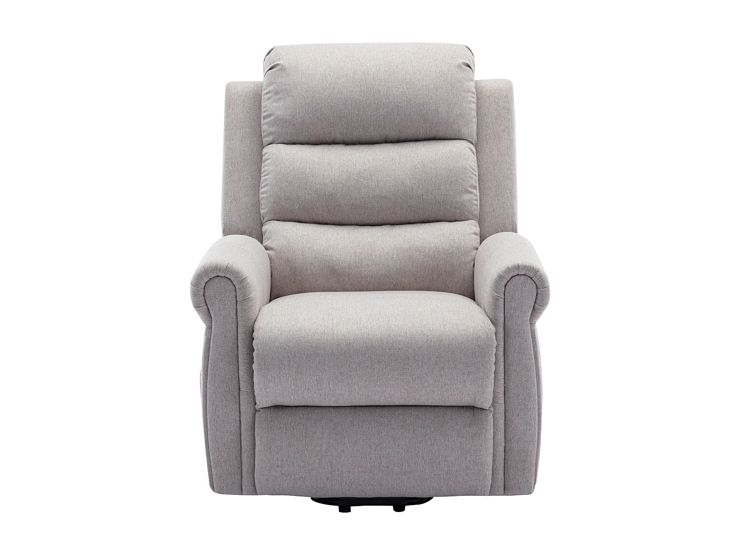 Massagesessel mit elektrischer Aufstehhilfe - Stoff - Beige - LOVARI