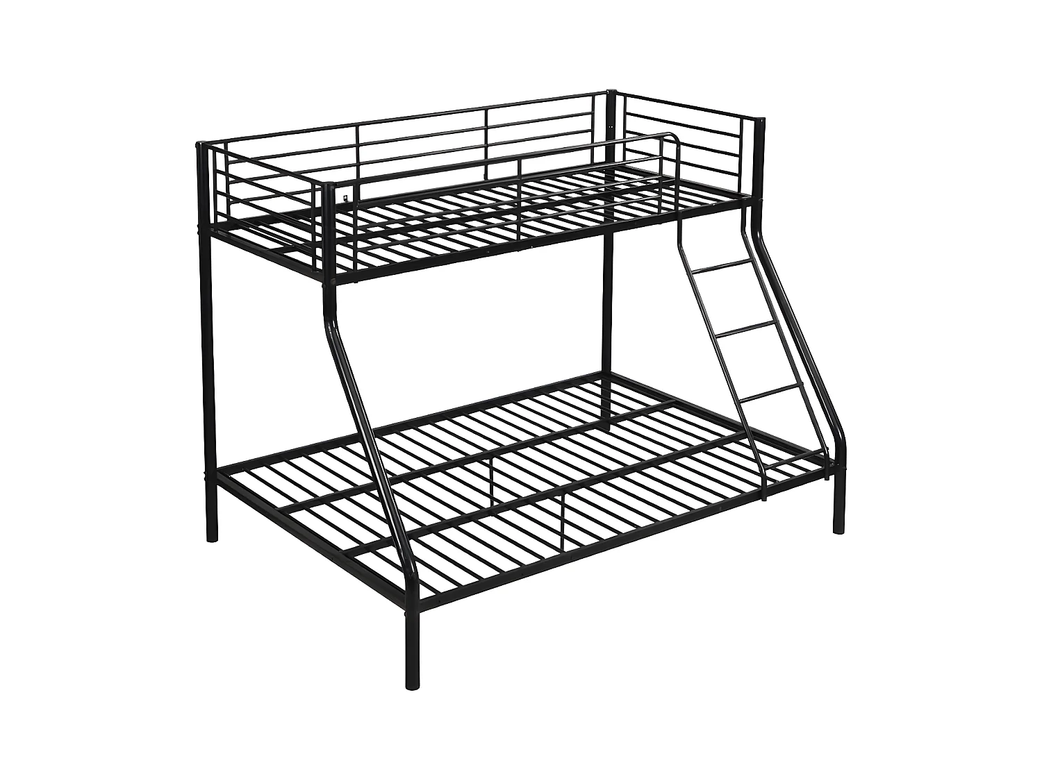Litera ELEVATIO IV - 90 x 190 cm - Acero - Negro