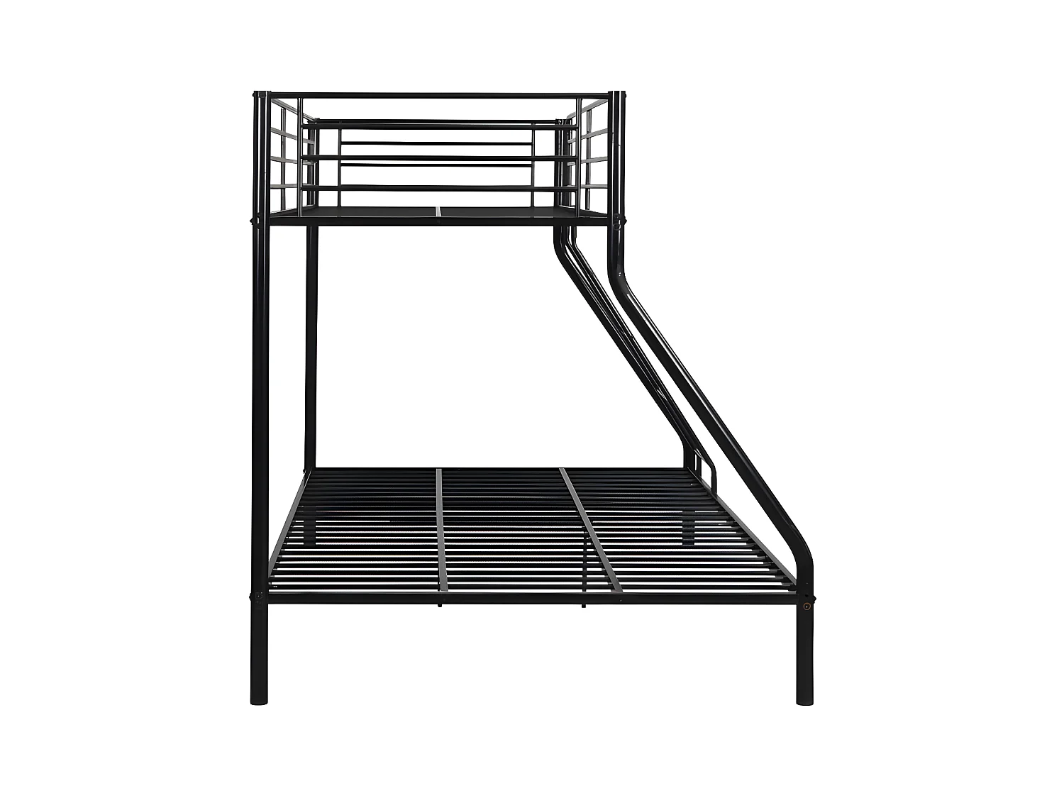 Litera ELEVATIO IV - 90 x 190 cm - Acero - Negro