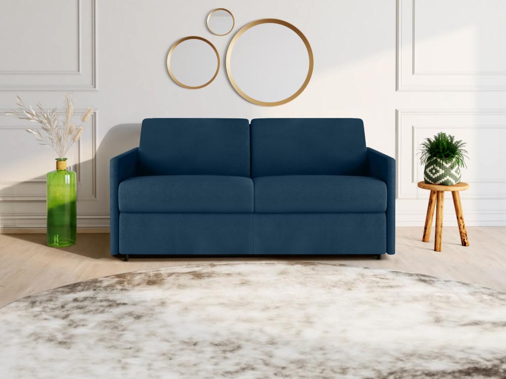 Schlafsofa 3-Sitzer - Liegefläche mit Lattenrost mit breiten Latten: 140 cm günstig online kaufen
