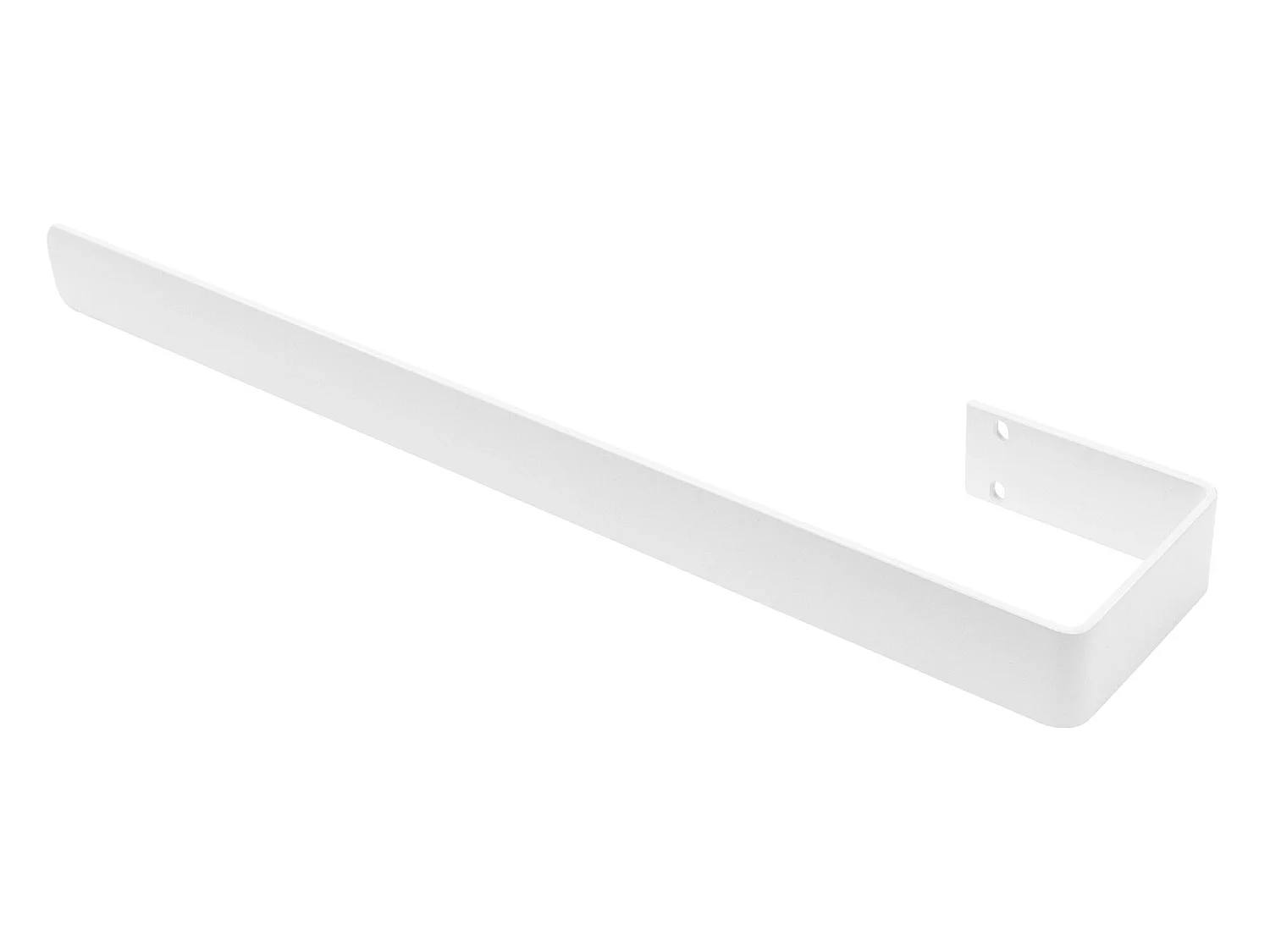 Radiateur vertical blanc 604x1600 mm avec raccord universel et 2 porte-serviette