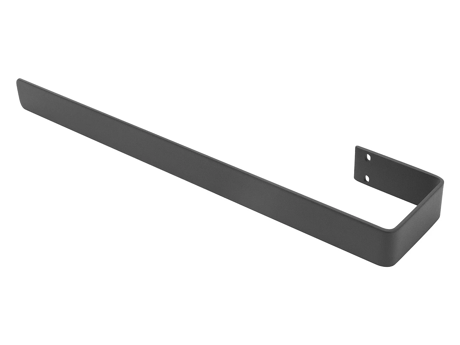 Radiateur vertical plat en acier lisse 3 porte-serviette anthracite 604x1800 mm