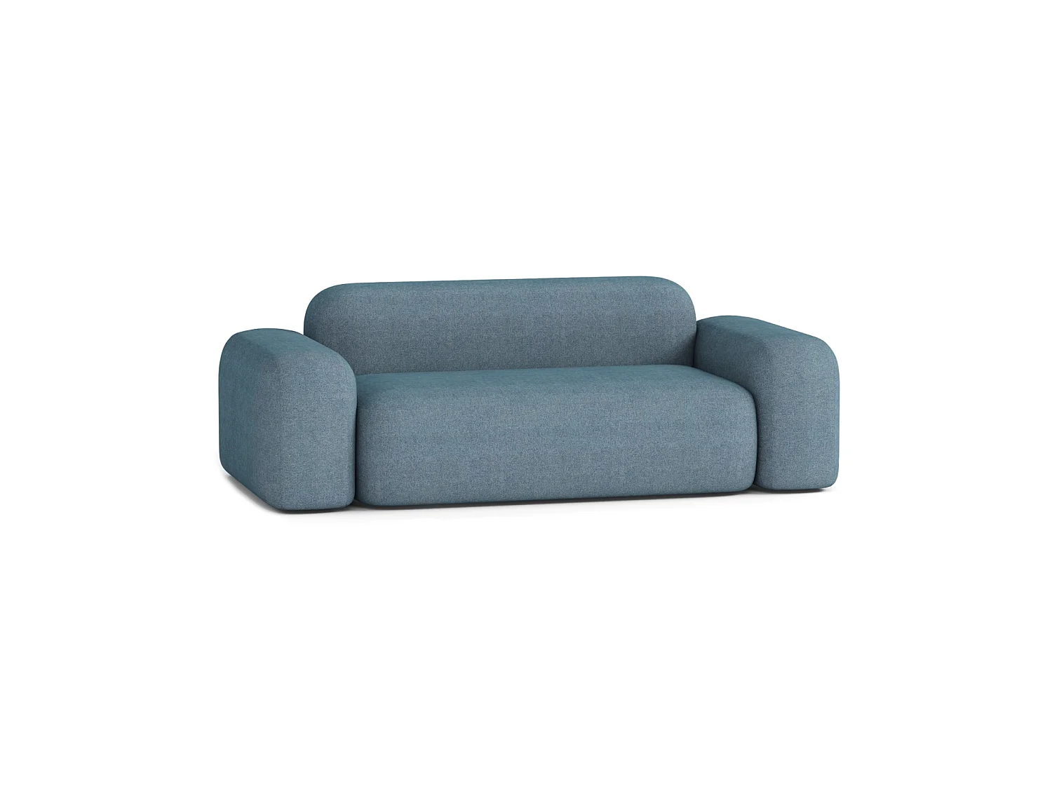 Max modulaire bank 2 zits blauw