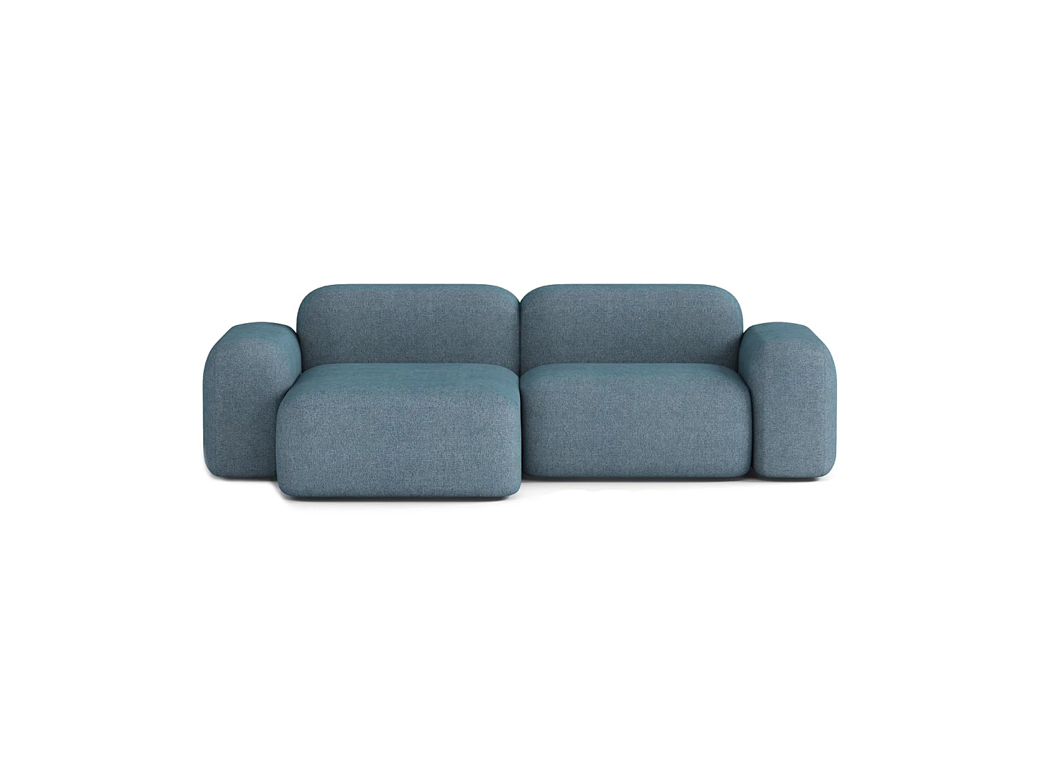 Max modulaire bank 3 zits blauw