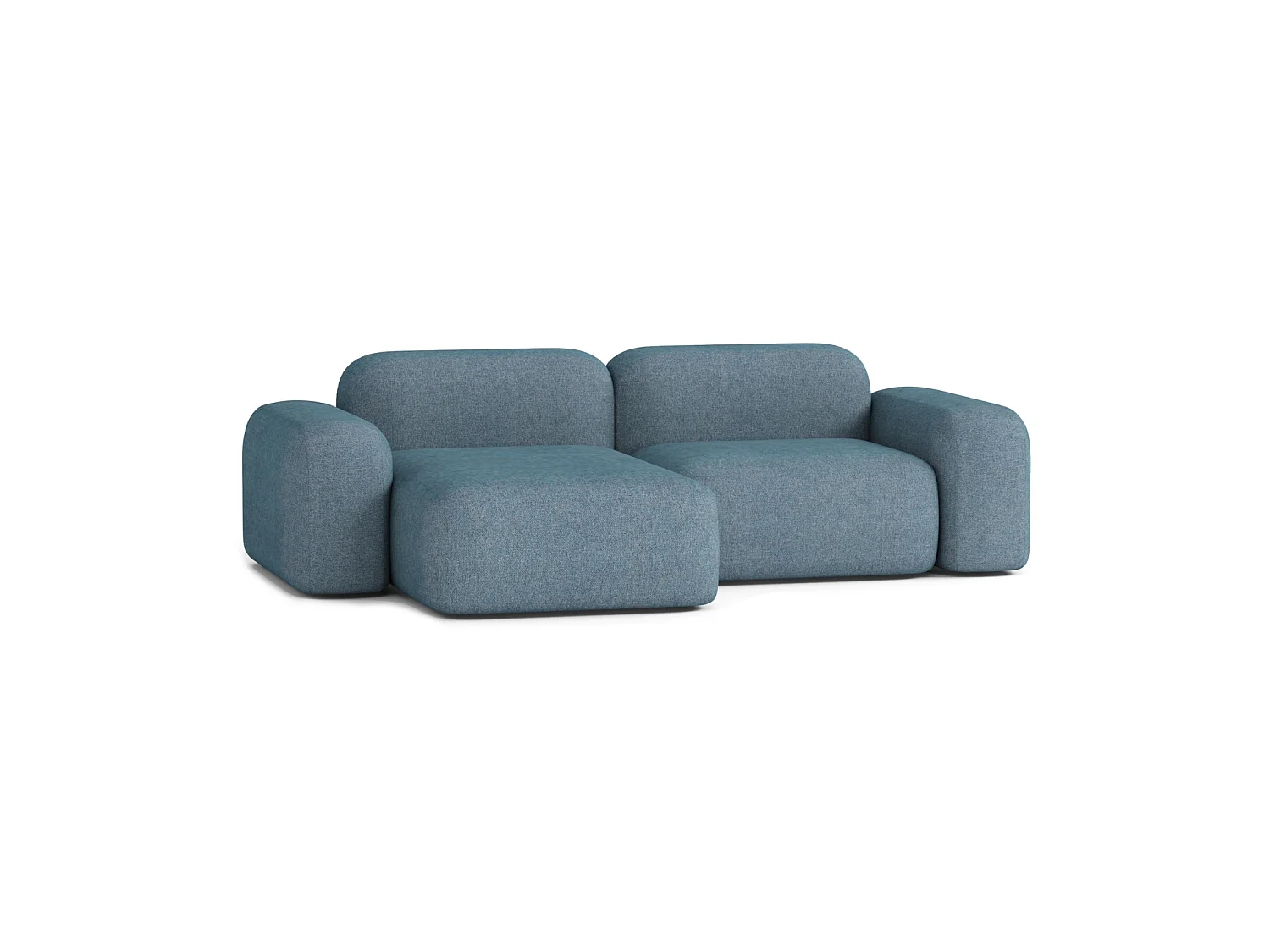 Max modulaire bank 3 zits blauw