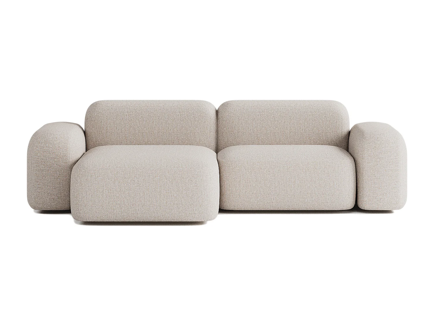 Max modulaire bank 3 zits beige