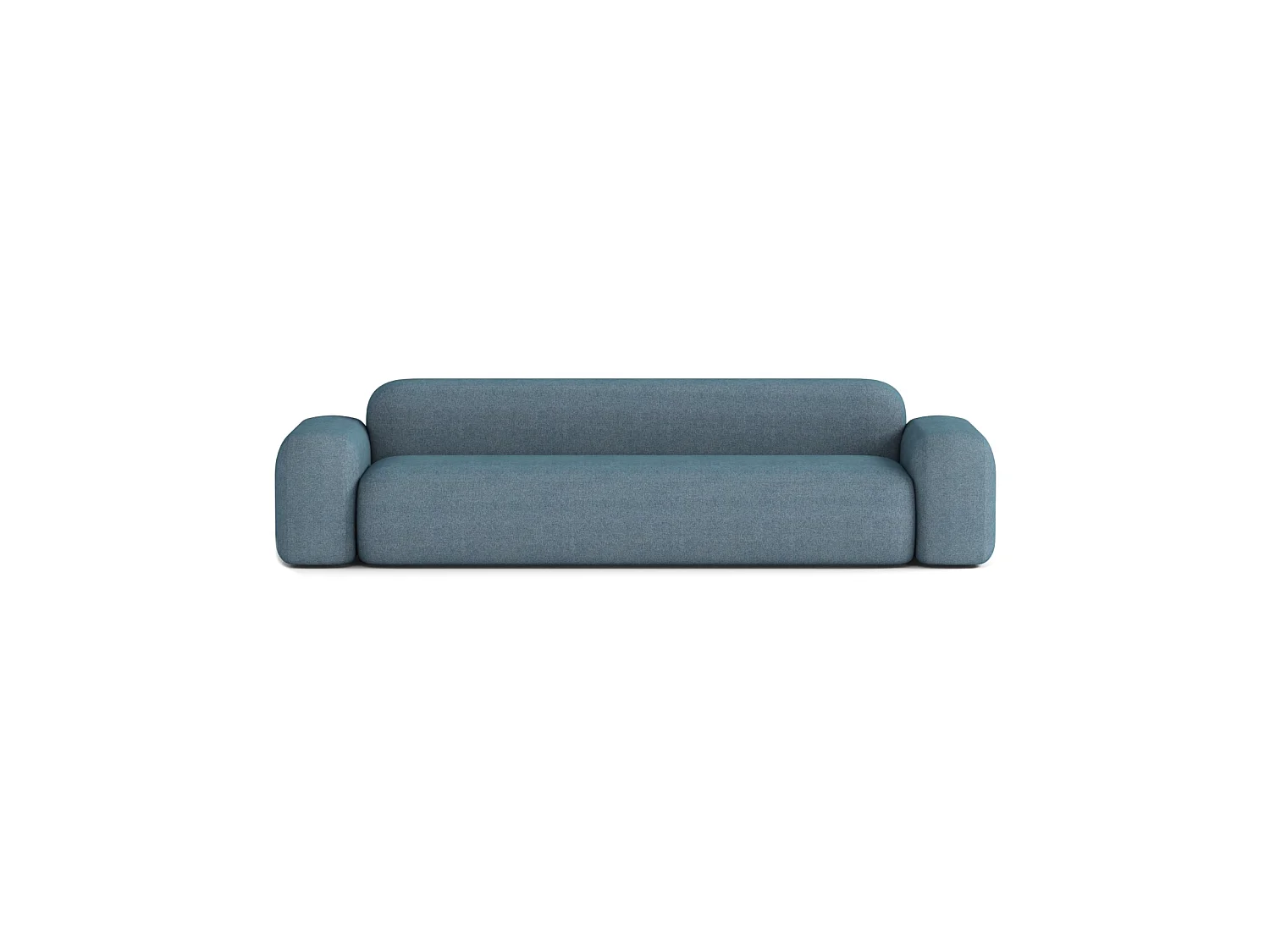 Max modulaire bank 4 zits blauw