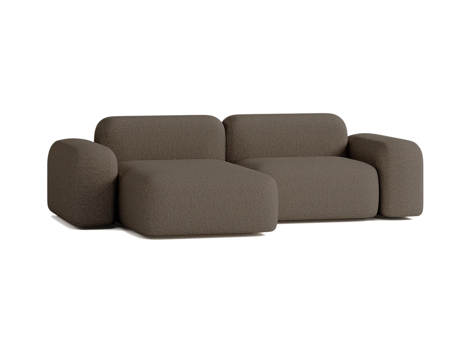 Max modulaire bank 3 zits bruin