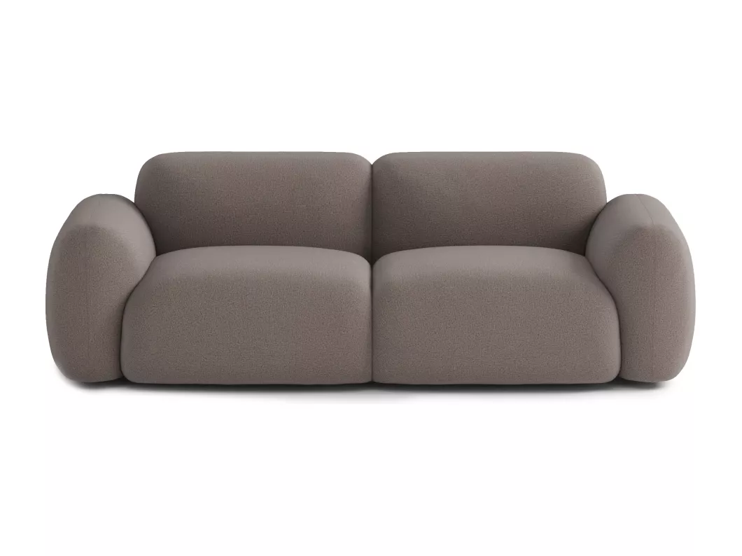 Kauf Unique 3-Sitzer-Sofa Ben aus Stoff, braun