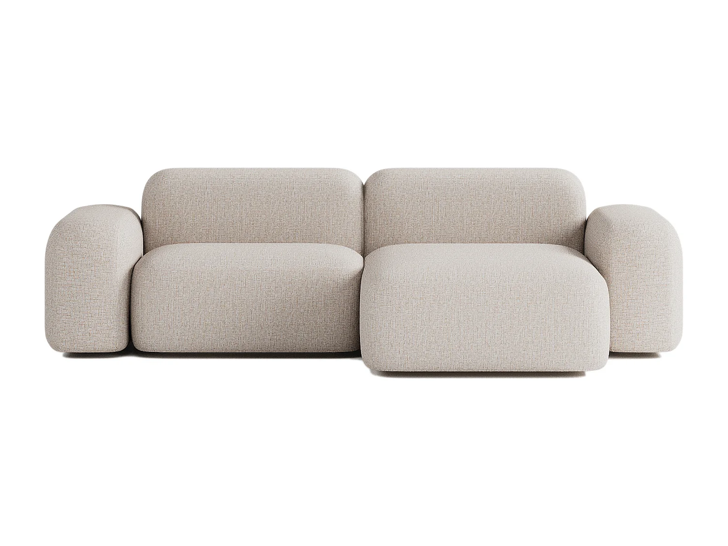 Max modulaire bank 3 zits beige