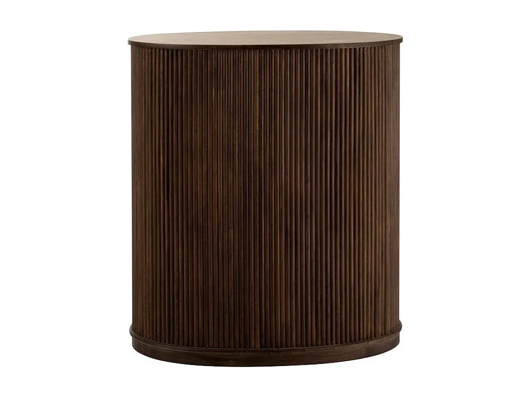 Buffet 2 Portes & 3 Niveaux "Reyi" 101cm Marron