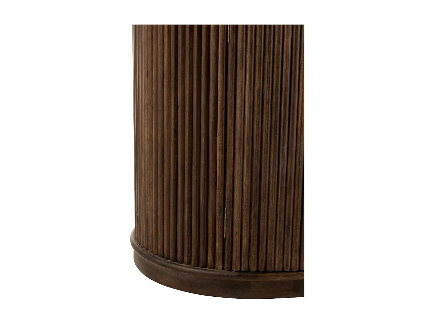 Buffet 2 Portes & 3 Niveaux "Reyi" 101cm Marron