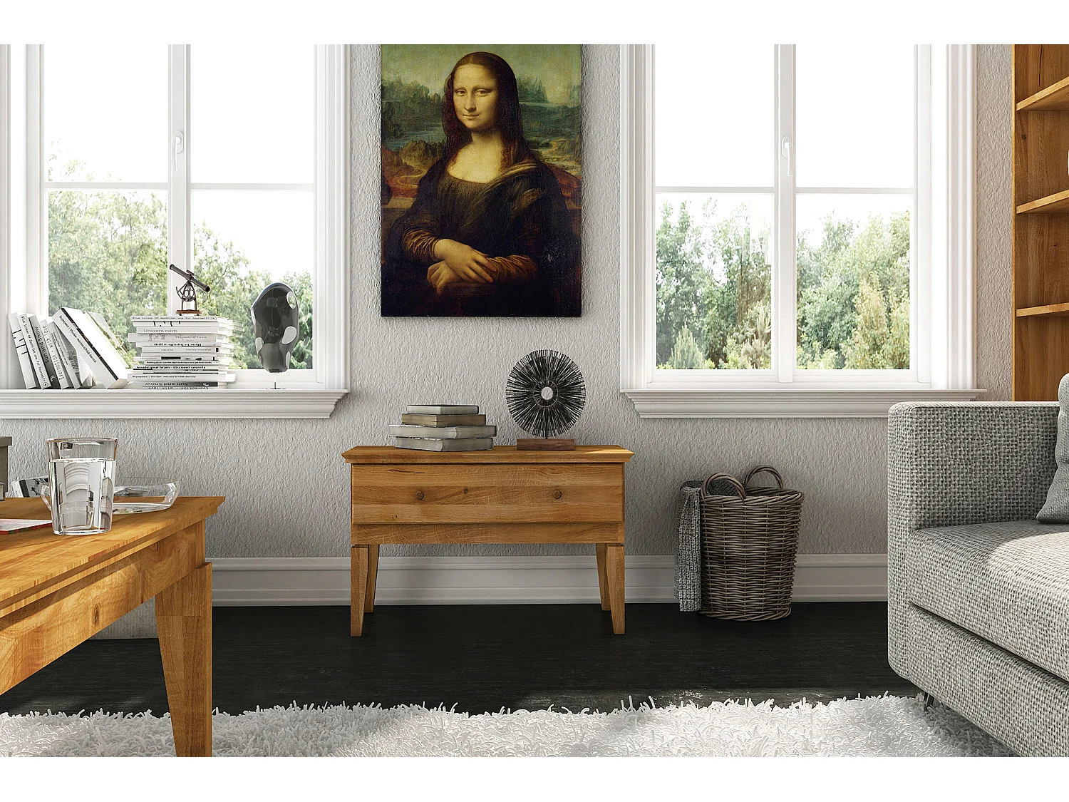 ODYS - Kommode aus Wildeiche naturgeölt