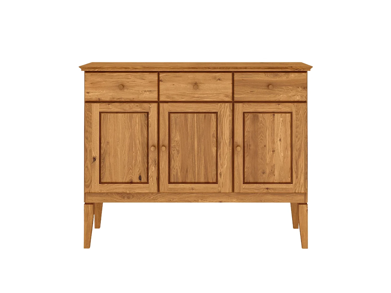 ODYS - Kommode aus Wildeiche naturgeölt