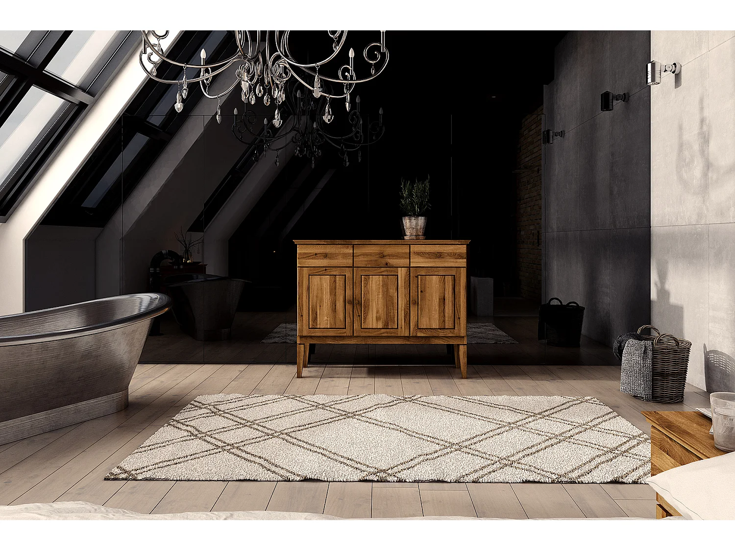 ODYS - Kommode aus Wildeiche naturgeölt