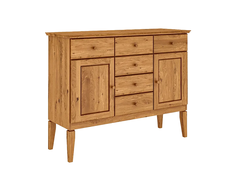 ODYS - Kommode aus Wildeiche naturgeölt