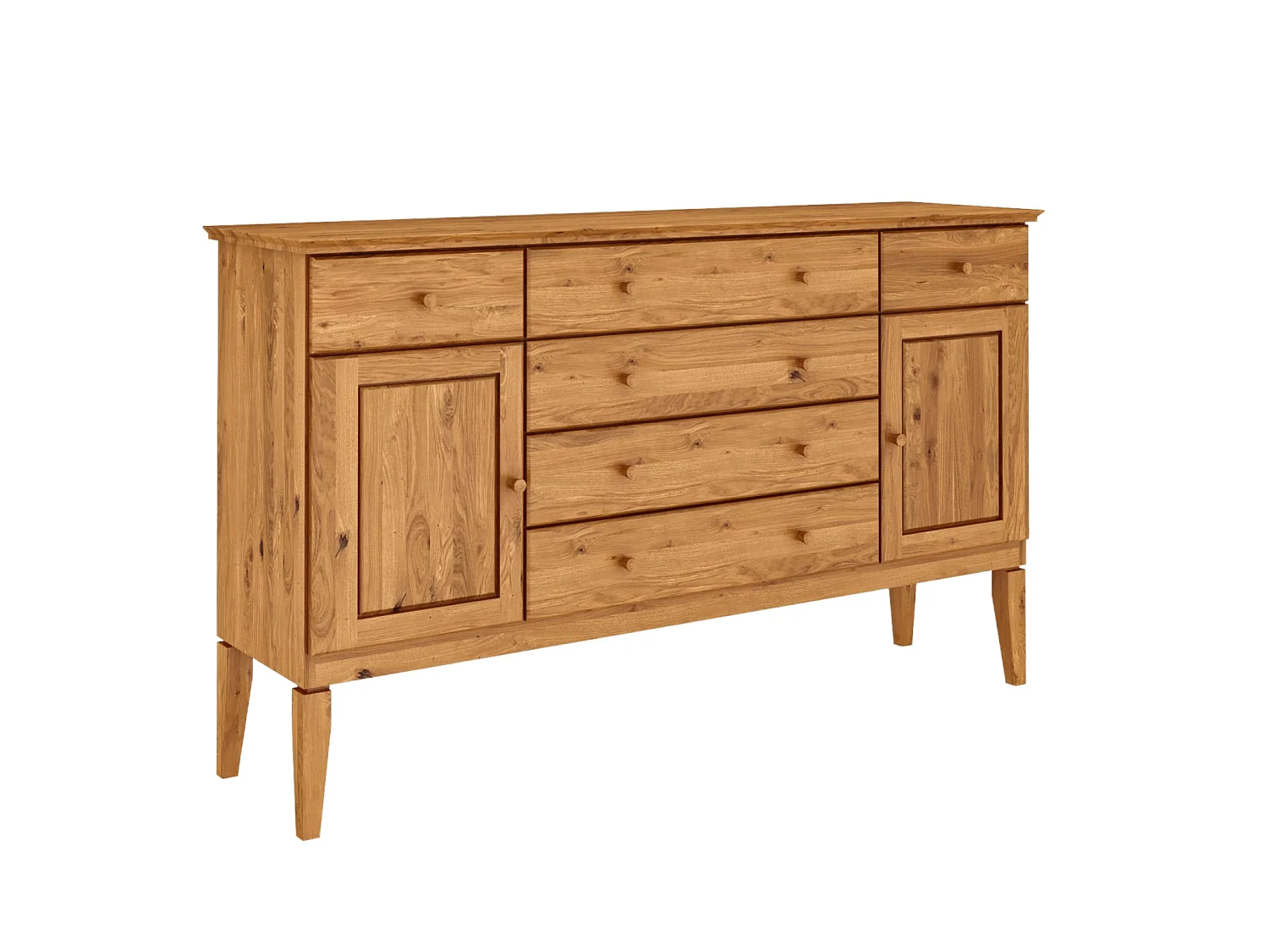 ODYS - Kommode aus Wildeiche naturgeölt