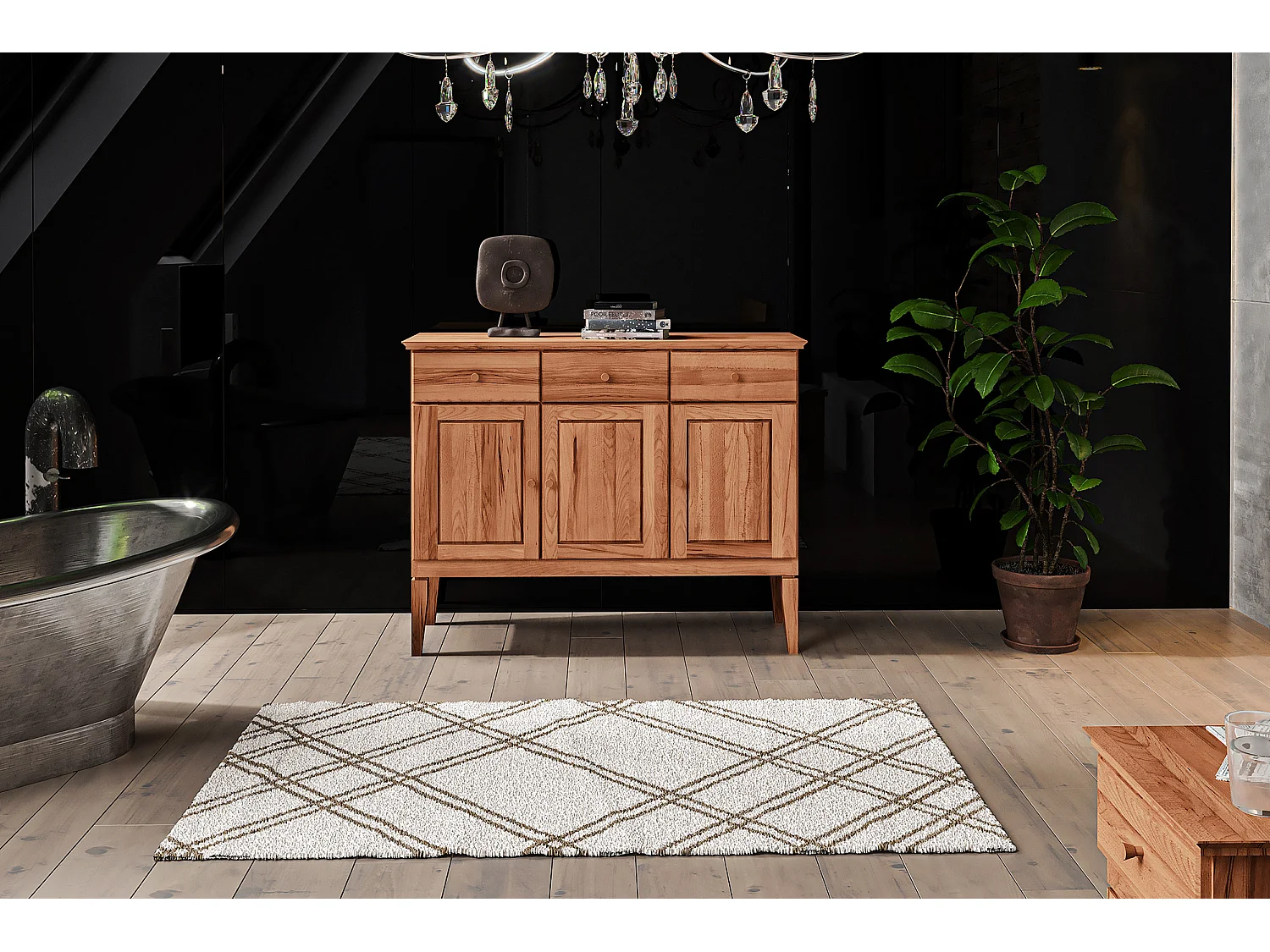 ODYS - Kommode aus Kernbuche naturgeölt