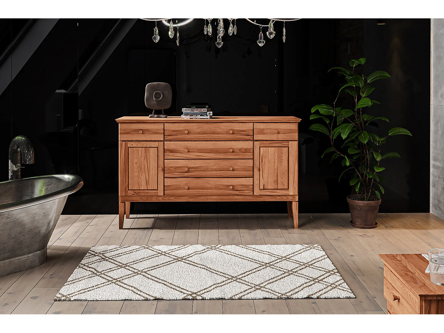 ODYS - Kommode aus Kernbuche naturgeölt