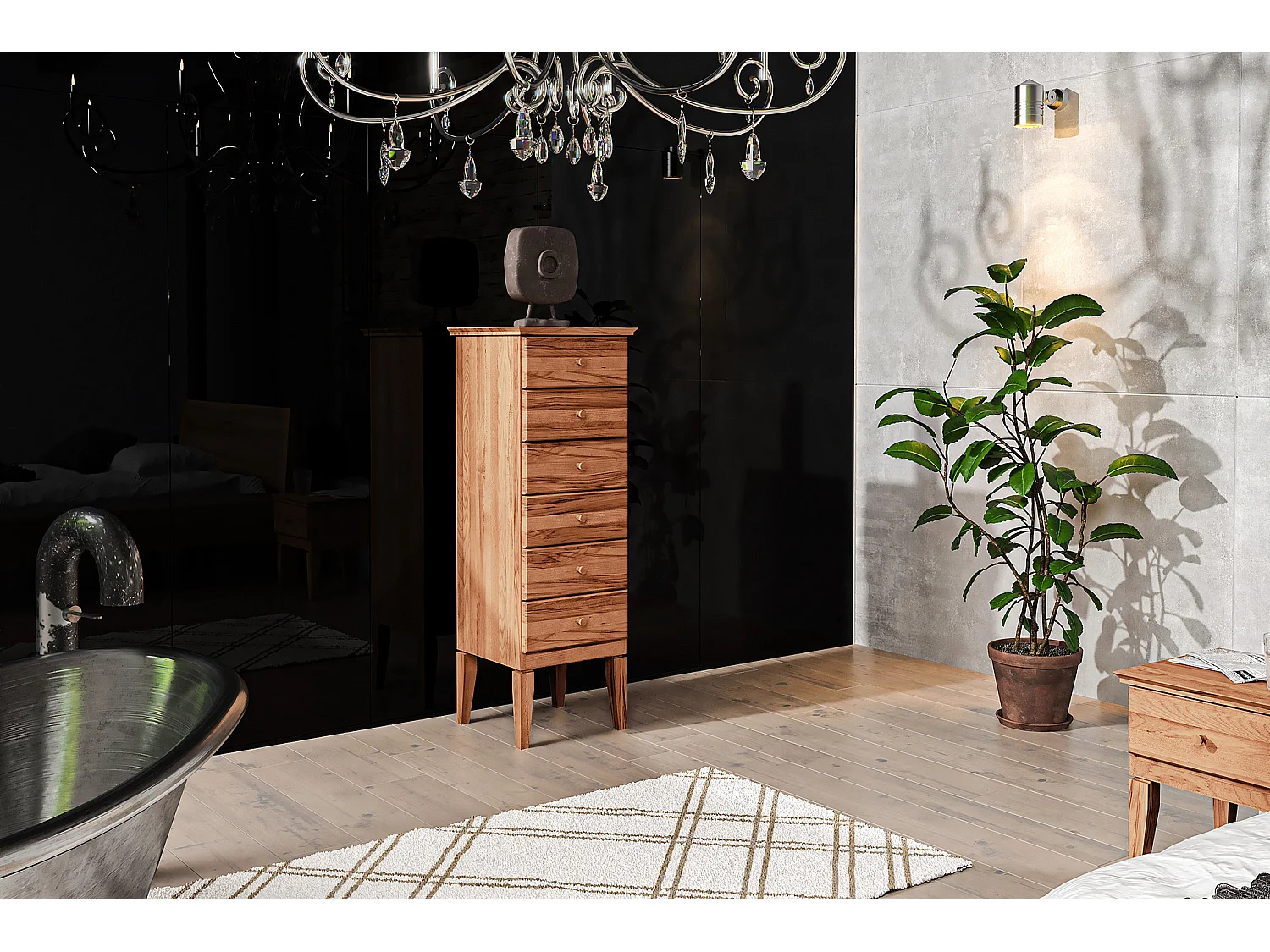 ODYS - Kommode aus Kernbuche naturgeölt