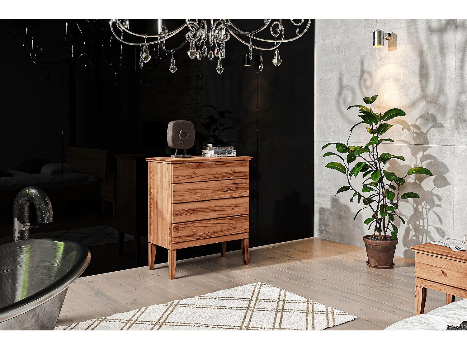 ODYS - Kommode aus Kernbuche naturgeölt