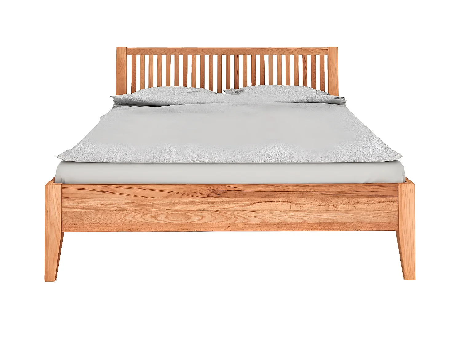 ODYS 1 - Bett 200x200 cm  aus Kernbuche naturgeölt