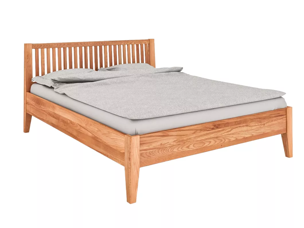 Kauf Unique ODYS 1 - Bett 100x200 cm aus Kernbuche naturgeölt