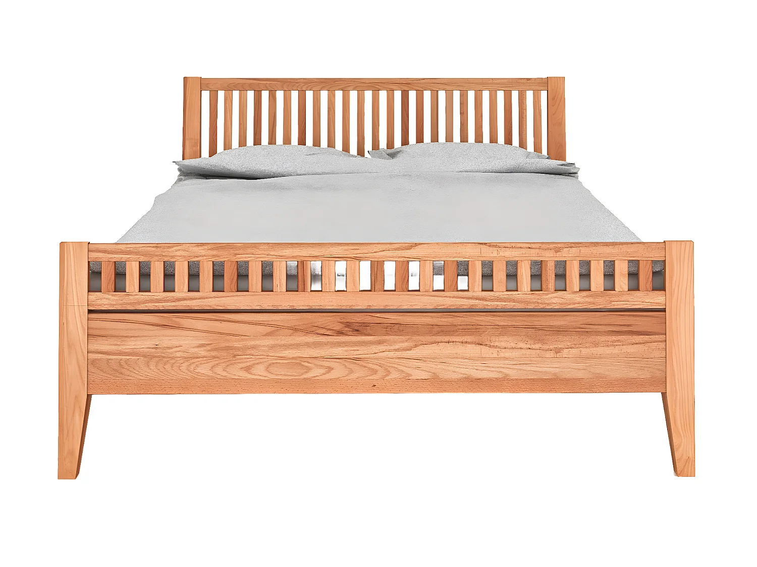 ODYS 2 - Bett 90x200 cm  aus Kernbuche naturgeölt