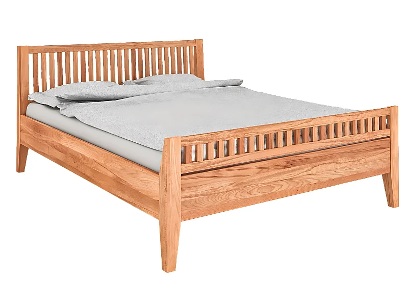 ODYS 2 - Bett 180x200 cm  aus Kernbuche naturgeölt