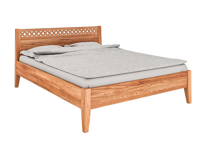 ODYS 3 - Bett 140x200 cm  aus Kernbuche naturgeölt