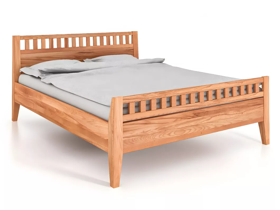 Kauf Unique ODYS 6 - Bett 90x200 cm aus Kernbuche naturgeölt