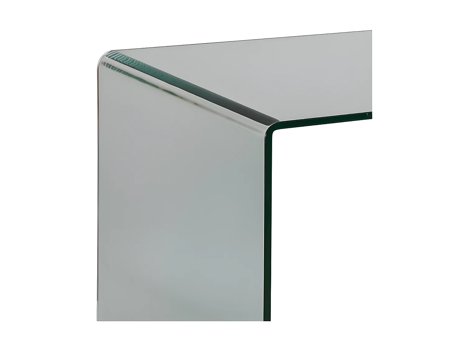 Bureau en verre - NACLE - L 120 x l 70 x H 75 cm