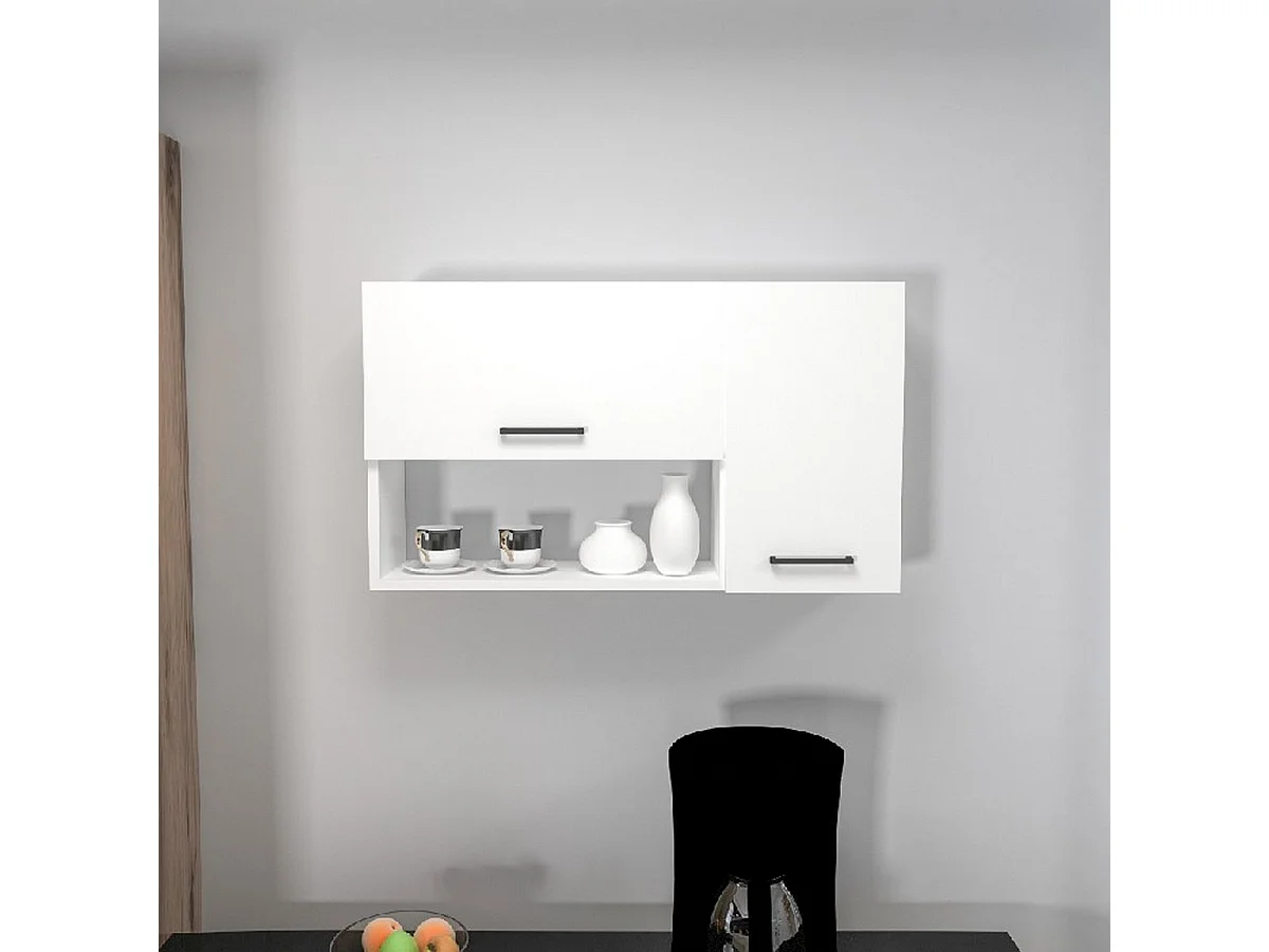 Szafka Kuchenna Emma, Biały, 90x23,8x52 cm, EPIKASA